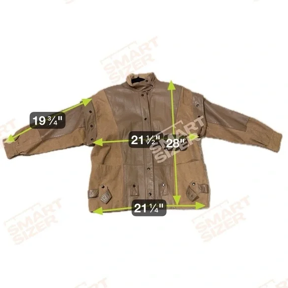 Vintage Avanti Leather Bomber Jacket & Convertible Vest w/ Removable Sleeves - Picture 8 of 10